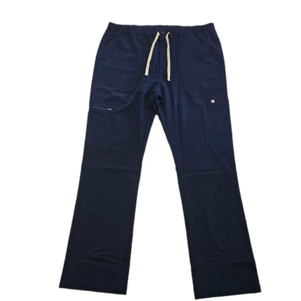 NWT Figs Men’s Cairo Cargo Pants Scrubs Navy XXL